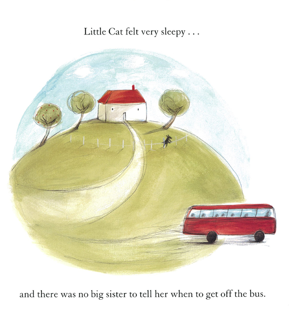 Little Cat and the Big Red Bus